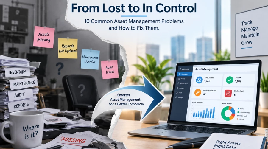 Why Businesses Lose Track of Their Assets: 10 Common Asset Management Problems and How to Fix Them