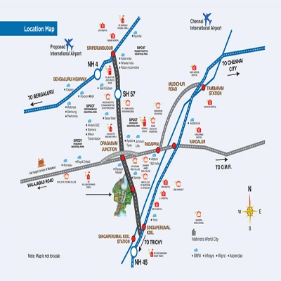 SQFTBT-1179 BTS available: Spread over 115 acres of land with a BuA of over 2.5 Million sq.ft