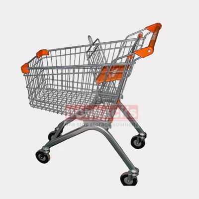 SQFTIT-1596 Stainless Steel Shopping Trolley