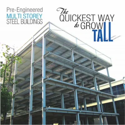 SQFTP-1397 Pre-Engineered Multi Storey Steel Buildings