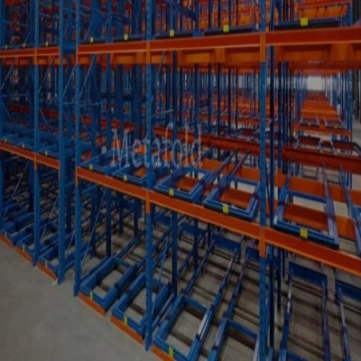 SQFTPS-1430 Cart Push Back Racking System