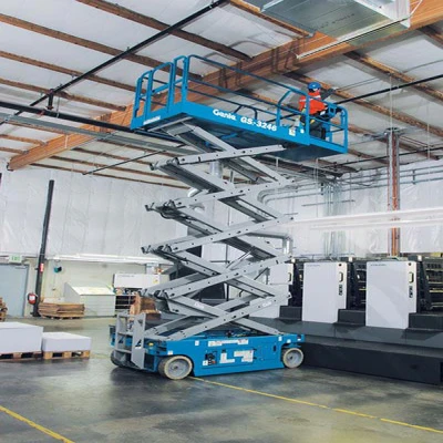 SQFTSL-1721 Genie GS-2646 E-Drive Slab Scissor Lifts