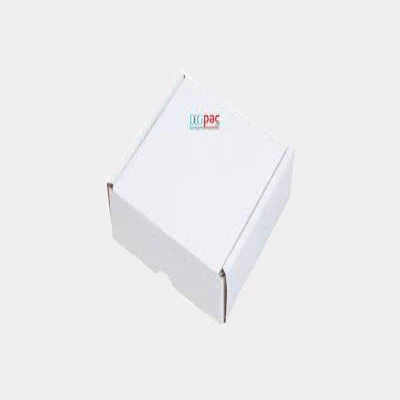 SQFTWB-2349 White 3Ply Flat Corrugated Boxes