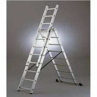 SQFTL-3972 Double Platform Self Supporting Folding Ladder