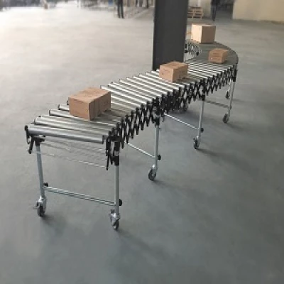 SQFTC-4536 Flexible Gravity Roller Conveyor