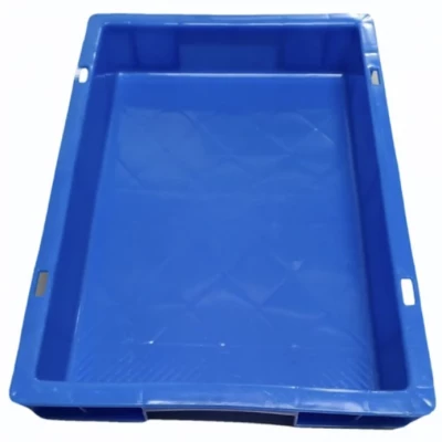 SQFTCB-6272 10 Litre Blue Polypropylene Plastic Crate