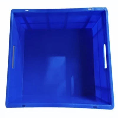 SQFTCB-6293 50 Litre Blue HDPE Plastic Storage Crate