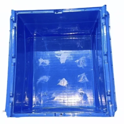 SQFTCB-6293 50 Litre Blue HDPE Plastic Storage Crate