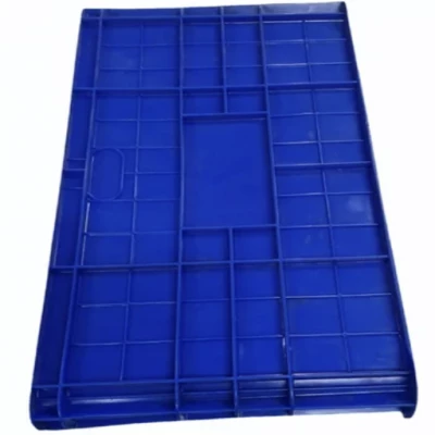 SQFTCB-6297 Blue Industrial Plastic Crate super Jumbo, OD: 805x570x425