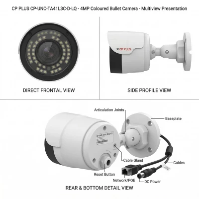 4MP IP POE Coloured...