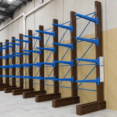 SQFTCR-7653 Heavy Duty Cantilever Racking System | Industrial Storage Rack for Long Material Handling