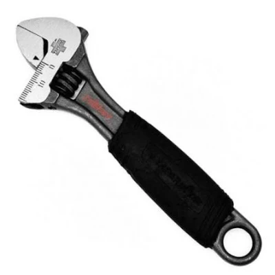 SQFTHT-7767 Taparia 1174-S 375 mm Adjustable Spanner with Soft Grip | Industrial Maintenance & Mechanical Hand Tool