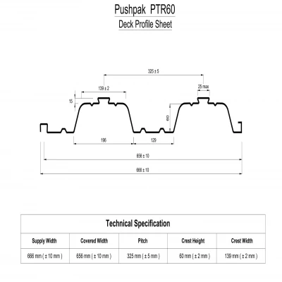 Pushpak PTR60 Struct...