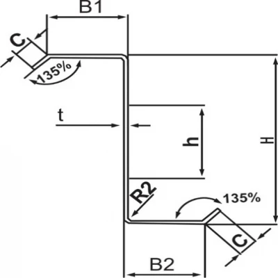 SQFTP-7791 Pushpak Pro Z Purlins